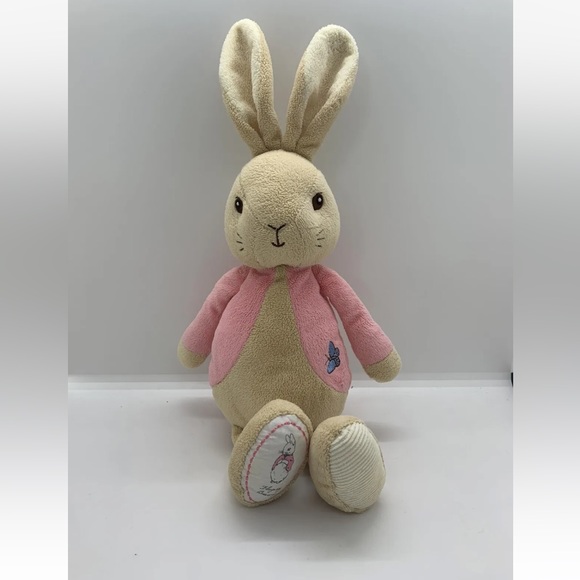 Rainbow Designs Flopsy Bunny Soft Toy Plush Used Condition Peter Rabbit - Picture 2 of 13